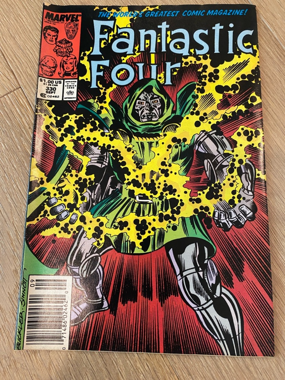 Marvel Fantastic Four #330